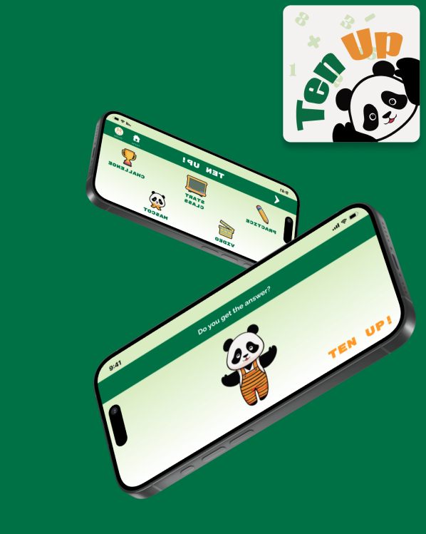 TENUP App Mockup