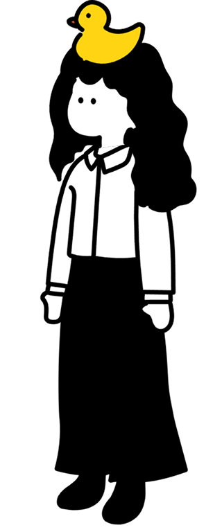 Abstract character illustration